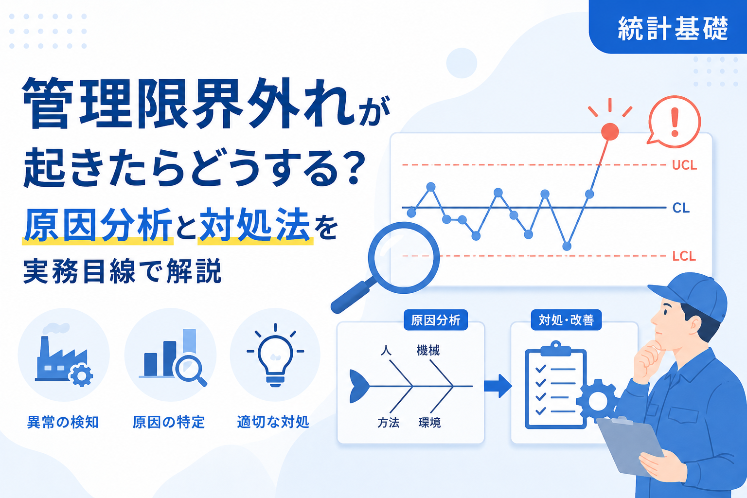 管理限界外れが起きたらどうする？原因分析と対処法を実務目線で解説 – Stat Lab Analytics