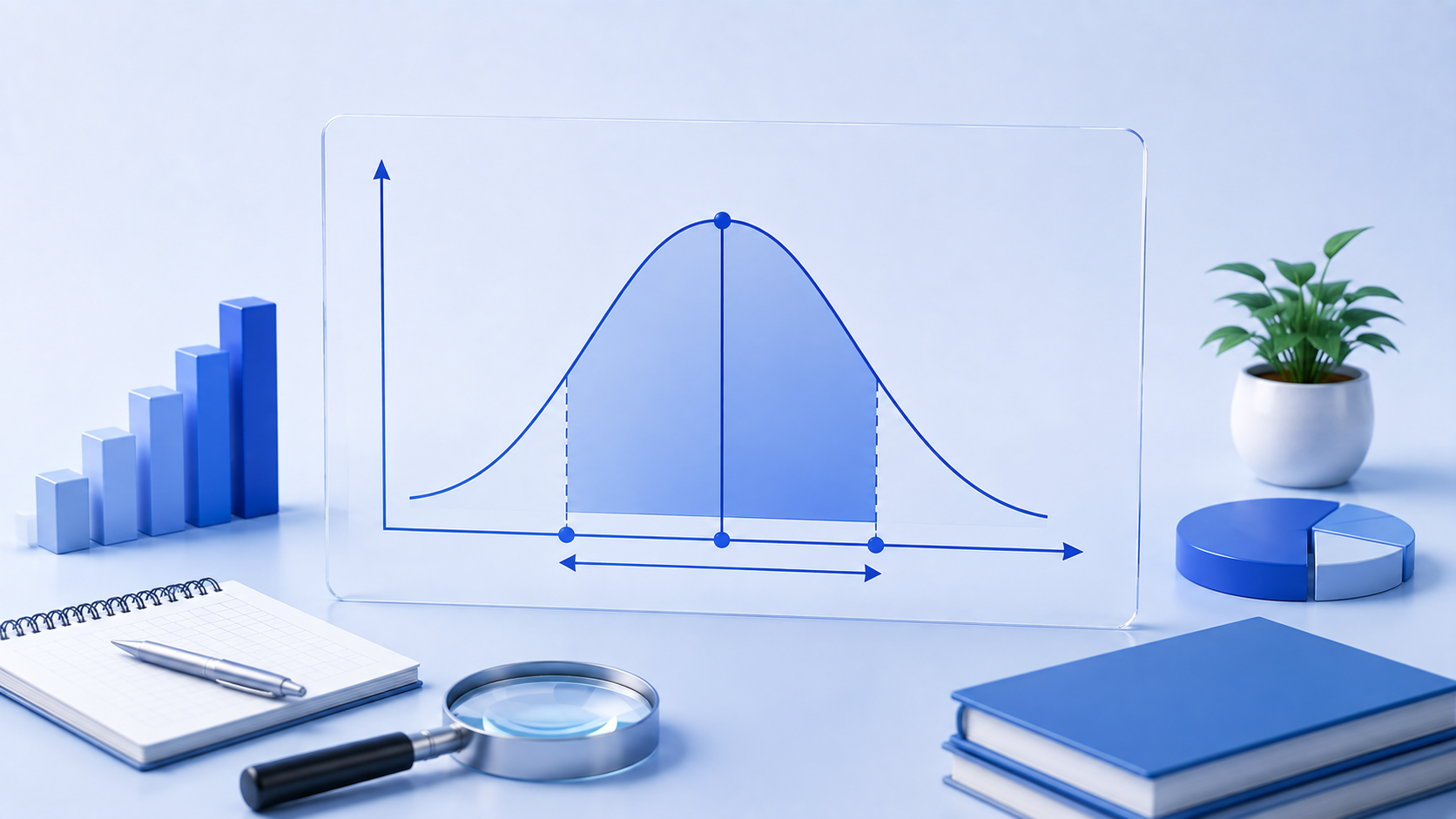Stat Lab Analyticsで平均値の95%信頼区間を求める解析画面